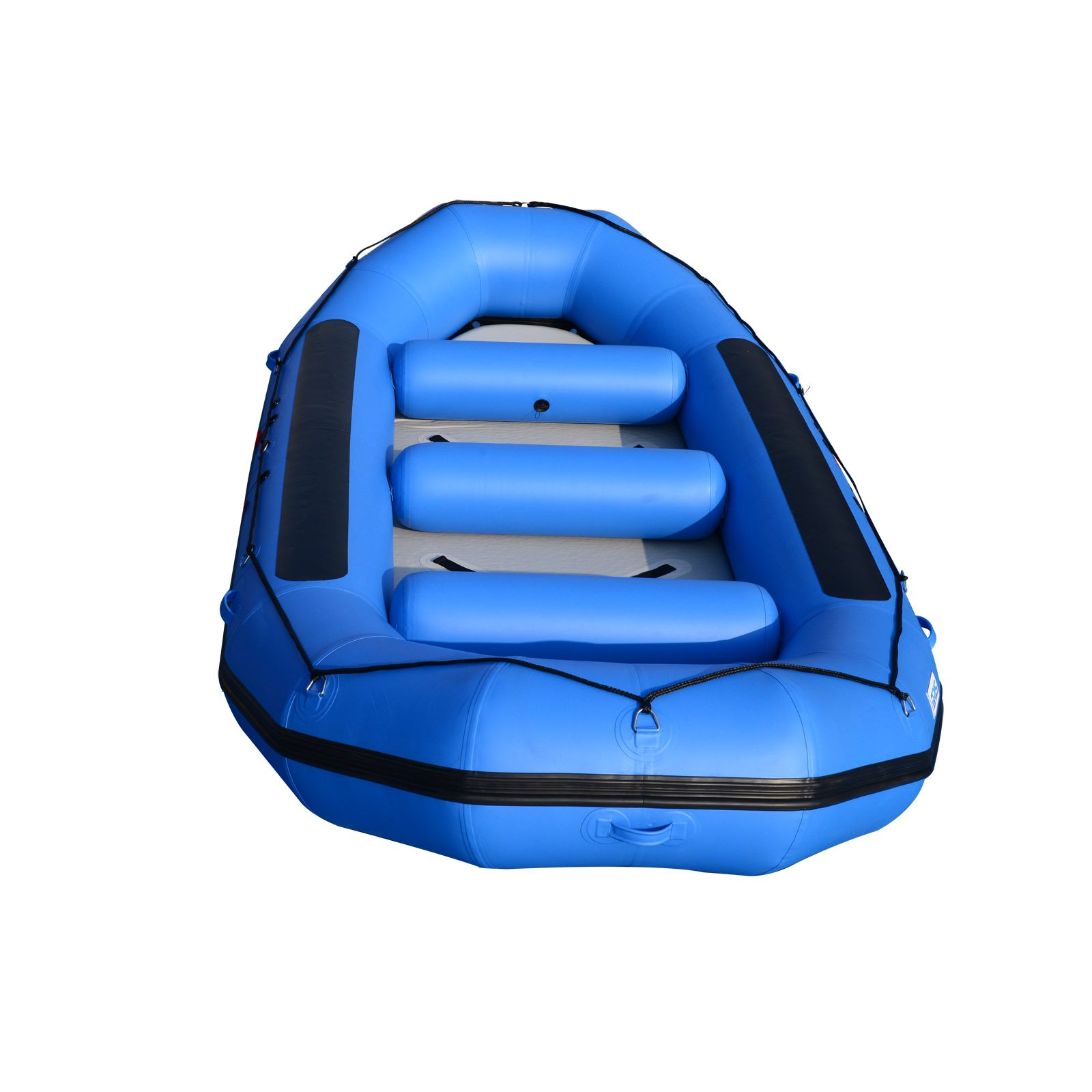 【Sports&Outdoors】1.2mm PVC 15ft Infltable White Water River Raft Floating Raft Tubes Boats